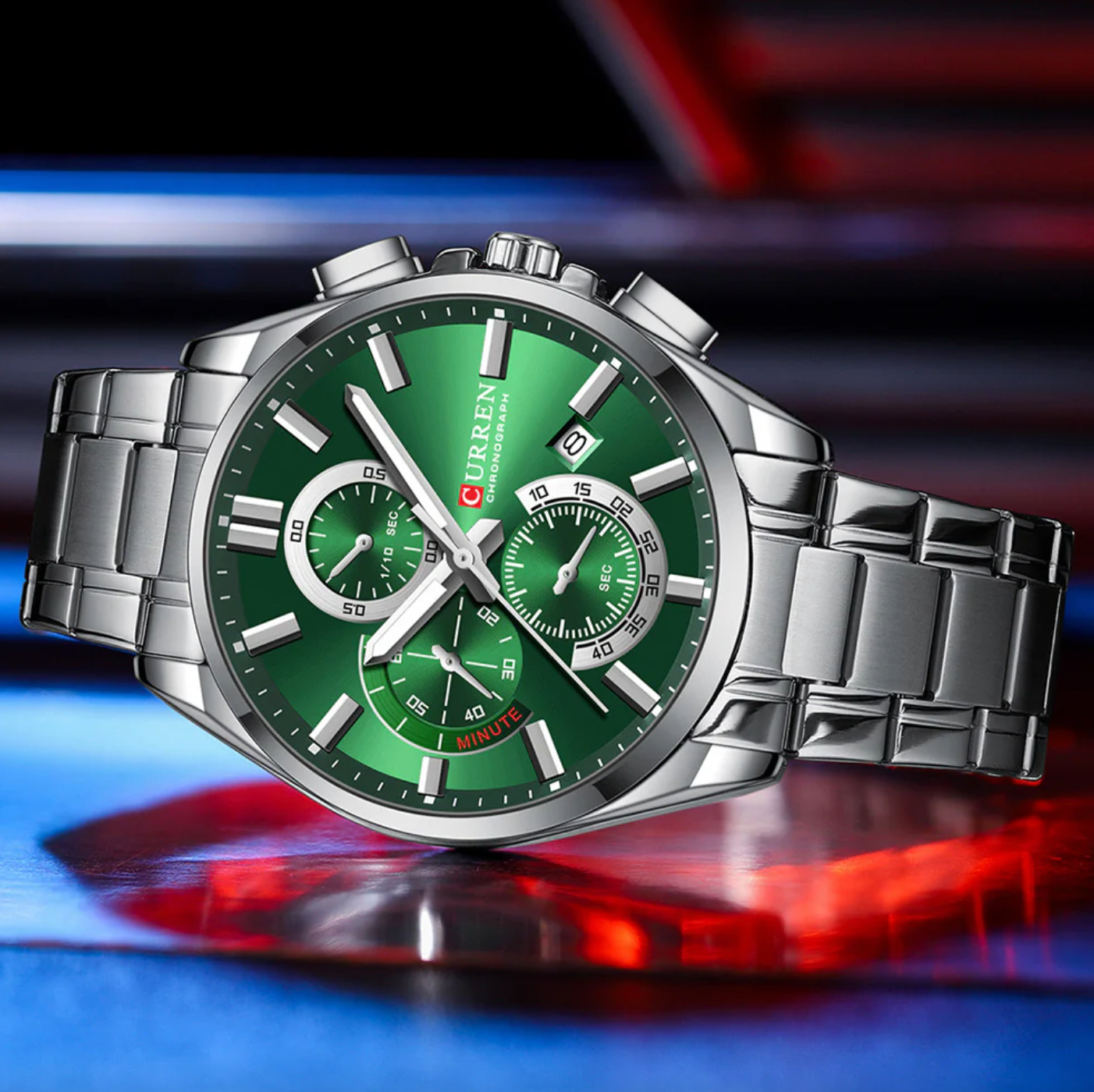 Curren Emerald Chronograph