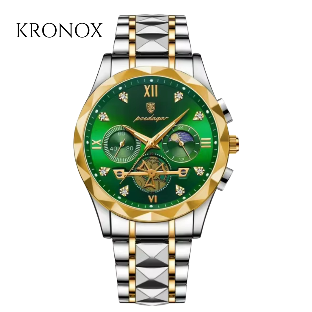 Poedagar Emerald Chronograph